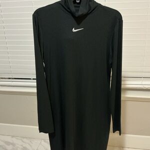 Nike Long Sleeve Black Dress